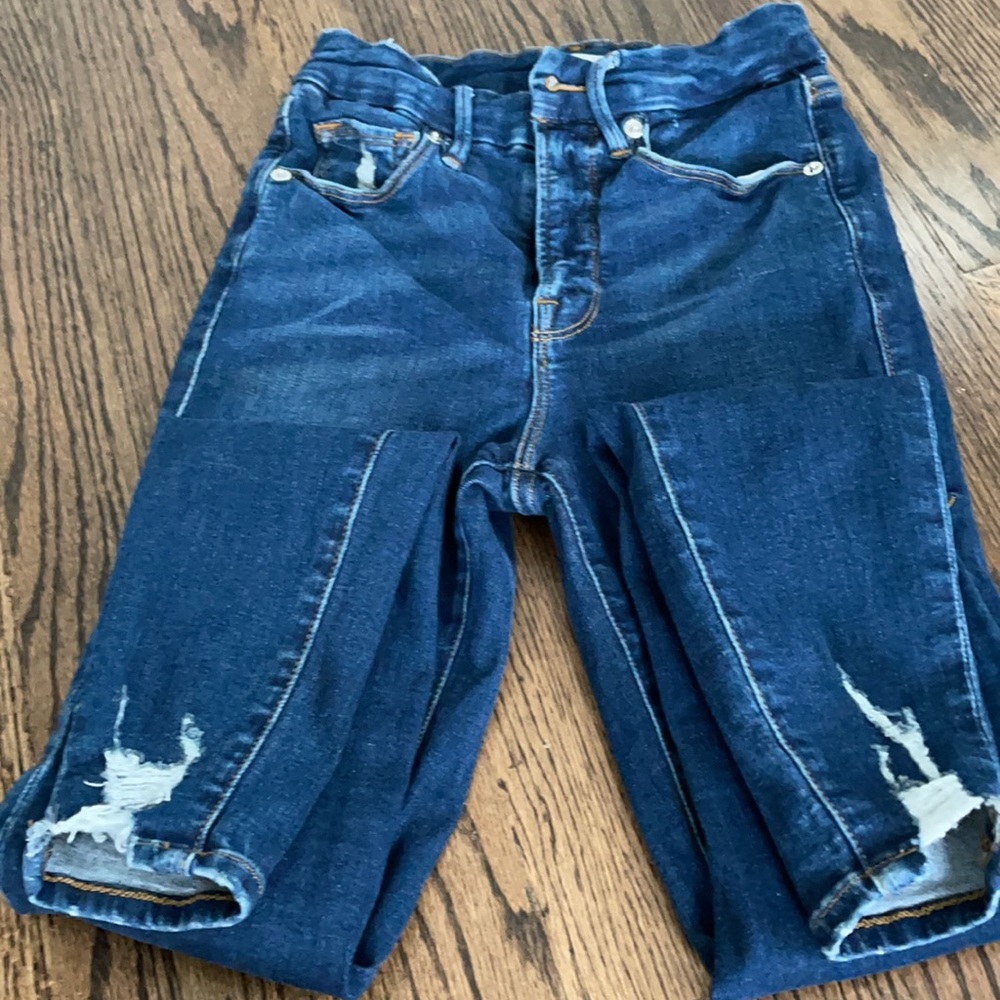 Good American Good Waist Jeans size 0/25
